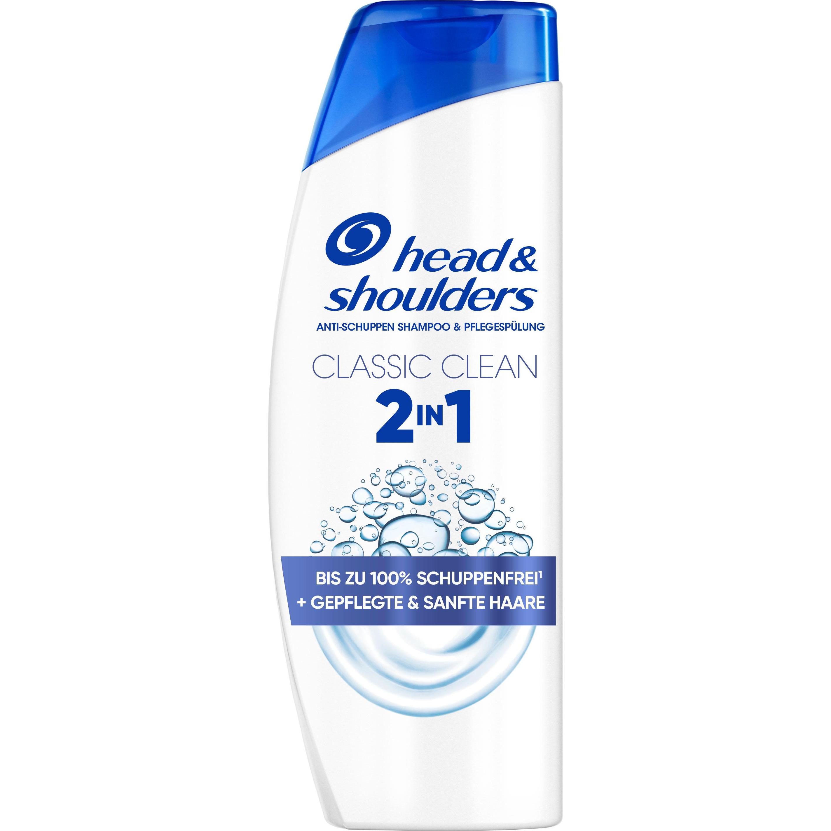 Head & Shoulders, Shampoo, Classic Clean (250 ml, Flüssiges Shampoo)