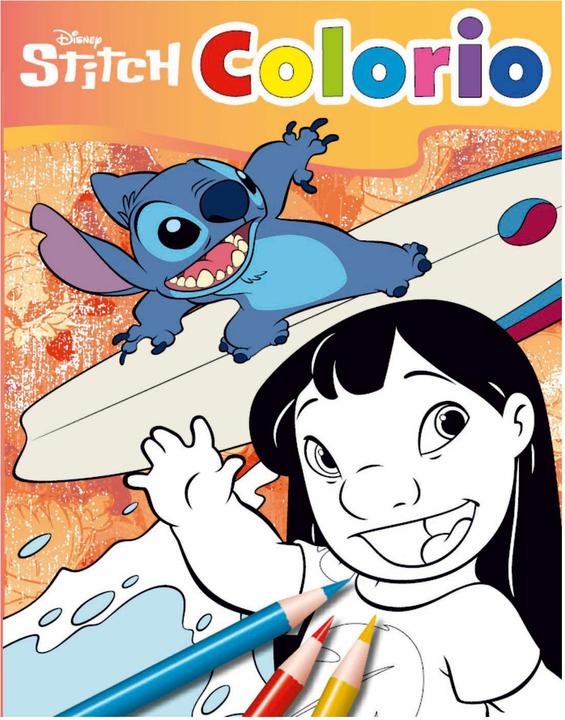 Produktbild Stitch-Malbuch 2, 32 Seiten.