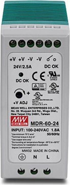 Immagine prodotto Trendnet AC, 50/60Hz, DC, MTBF 2.992.000h