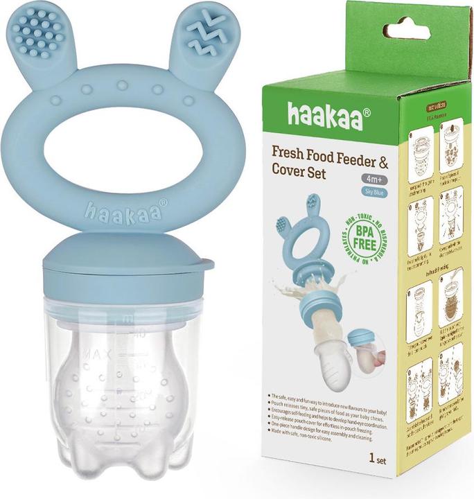 Produktbild Haakaa Fruchtsauger und Gefrierhülle Set