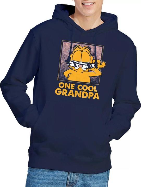 Produktbild Garfield One Cool Grandpa Kapuzenpullover Vatertag (M)