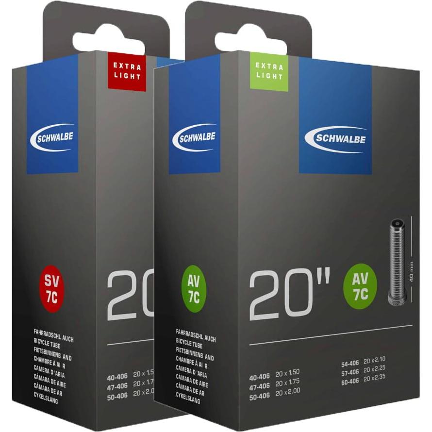 Thumbnail - Schwalbe, Veloschlauch, (Presta (SV), 20", 40 mm)