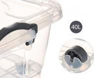 Produktbild Kipit Unterbett 6 Räder transparent 40l (1 x)