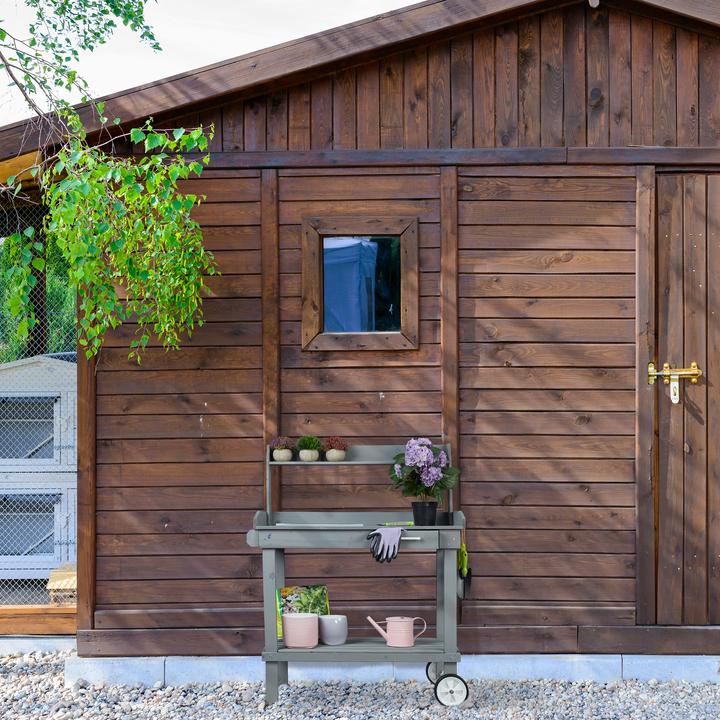 Image du produit Relaxdays Pflanztisch