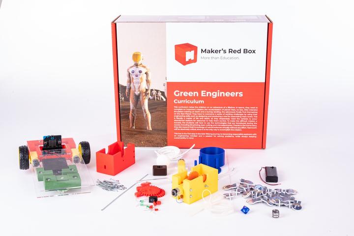 Produktbild Maker’s Red Box Green Engineer Teacher's Box