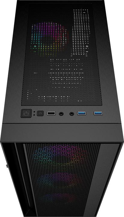 Actual product image Gembird computer case Fornax 4000 ARGB (ITX, ATX)