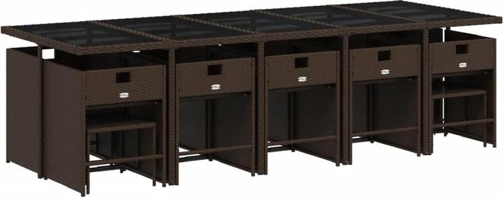 Actual product image vidaXL Garten Essgruppe (275 x 106 x 73 cm)