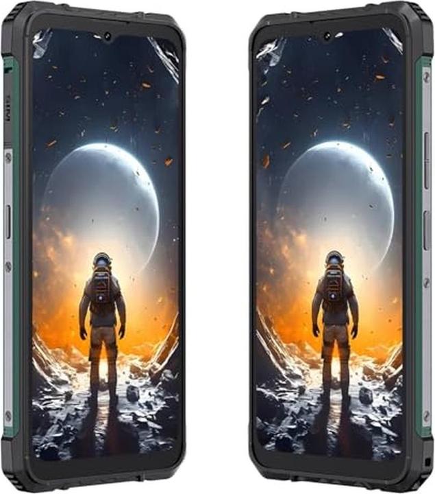 Actual product image Cubot Smartphone KING KONG ACE 2 6,56 6 GB RAM 128 GB (128 GB, Green-Black, 6.56", 4G)