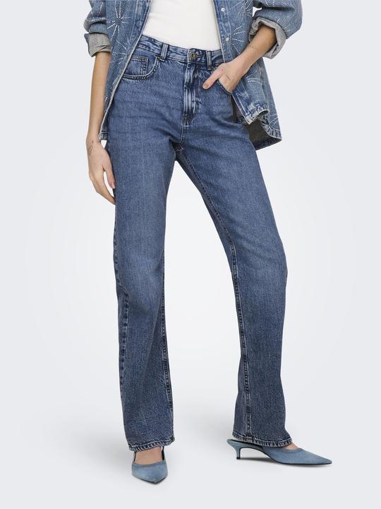 Produktbild Only ONLBILLIE Hohe Taille Gerade geschnitten Jeans Straight-Fit jeans (W33/L32)