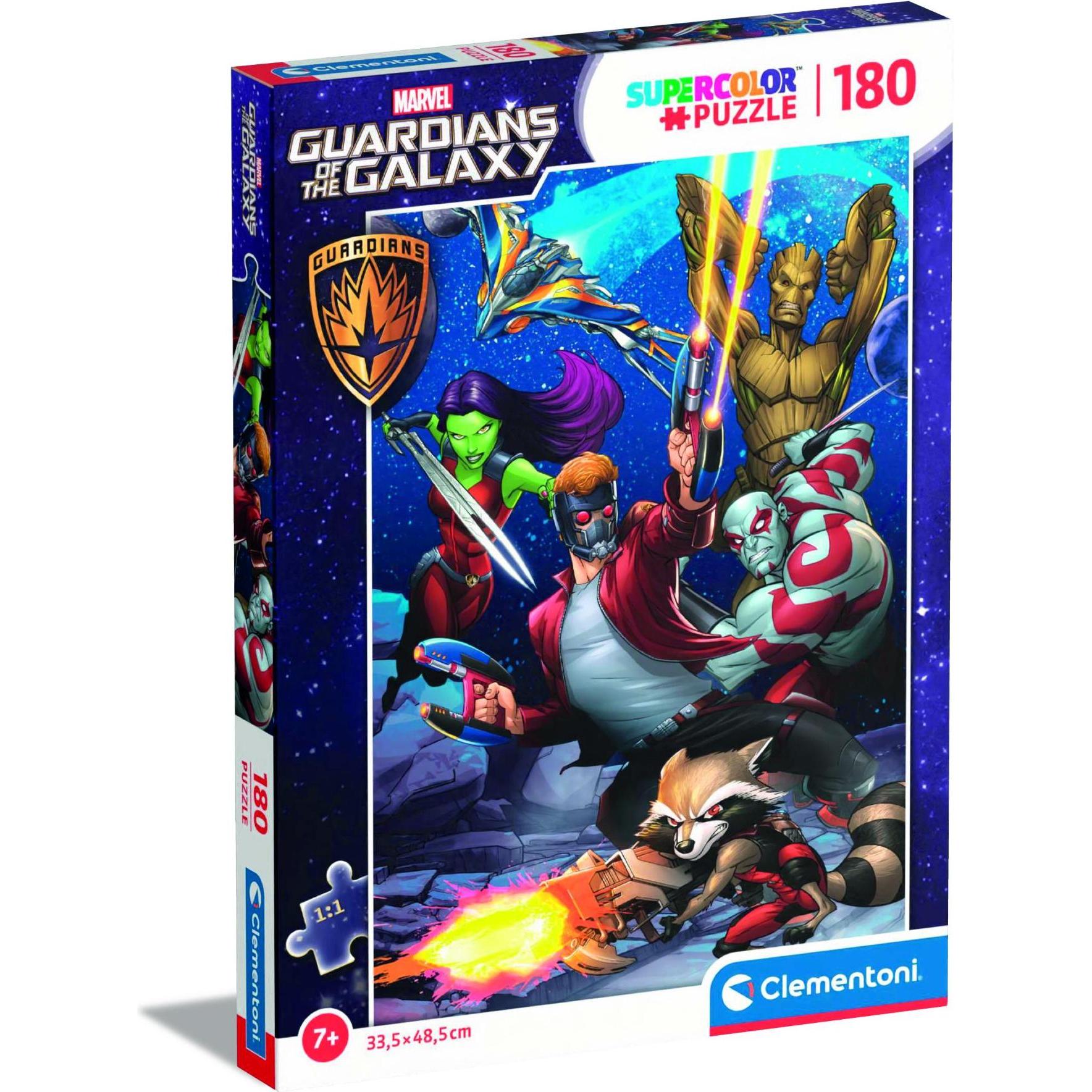Clementoni MARVEL - Les Gardiens de la Galaxie - Puzzle Super 180P (180 Teile)