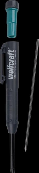 Actual product image wolfcraft Deep hole marker for marking (Charcoal, Turquoise, 1 x)