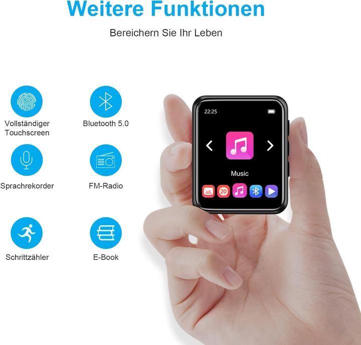 Actual product image Joliker Full touchscreen Bluetooth 5.0 MP3 (64 GB)