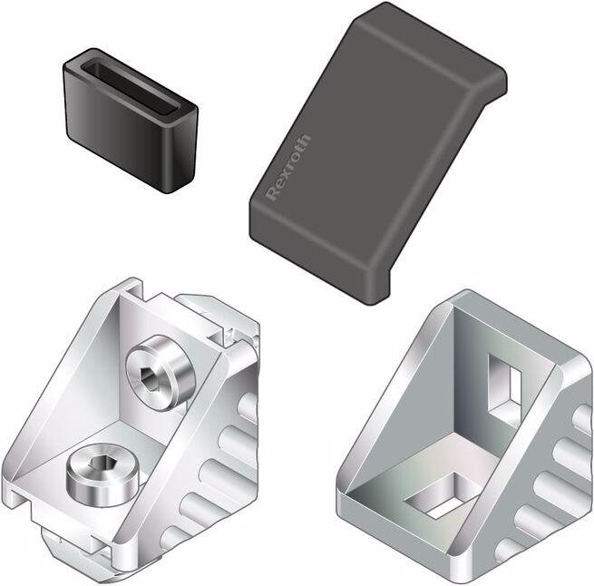 Actual product image Bosch Rexroth Angle bracket (Angle connector)