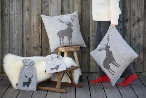 Image du produit David Fussenegger Housse de coussin Cerf Structure.82646555 (50 x 50 cm)