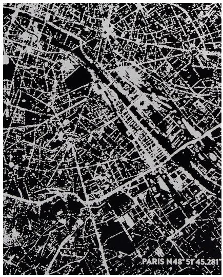 Actual product image Nuuna Nightflight L LIGHT, Paris Silver (22 x 16.5 cm, Dotted, Soft cover)