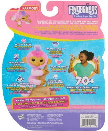 Image du produit WowWee Fingerlings - Monkey