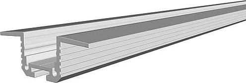 Actual product image EVN APTE100 Aluminium corner profile 100cm (1000 mm, 40 mm, 15 mm)