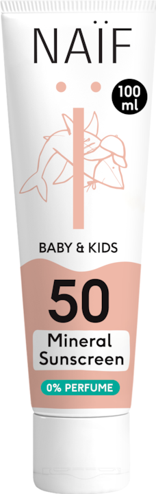 Naïf Mineralisches Sonnenschutzspray (Sonnenlotion, SPF 50, 100 ml, 162 g)