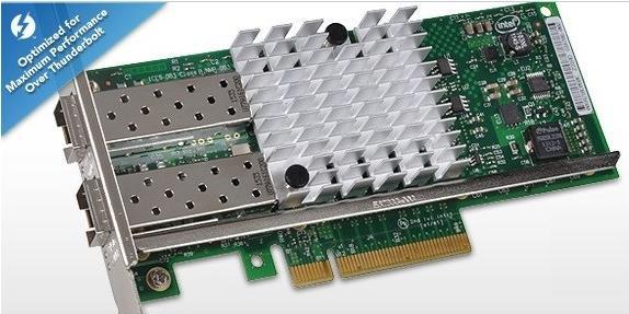 Actual product image Sonnet Presto 10GbE SFP+ (PCI Express 2.0 x8)