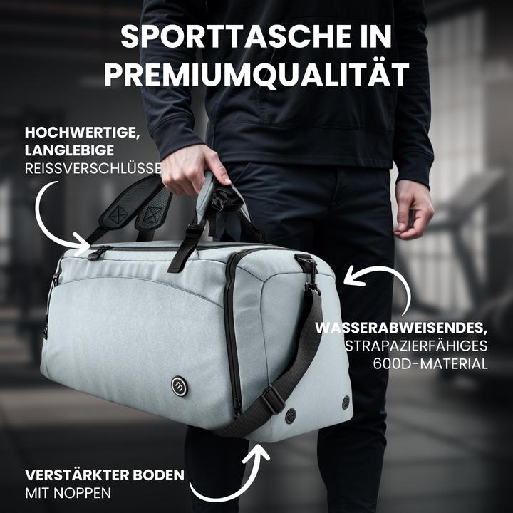 Image du produit BeMaxx Sport-Trainingstasche, 40L, Sage (40 l)