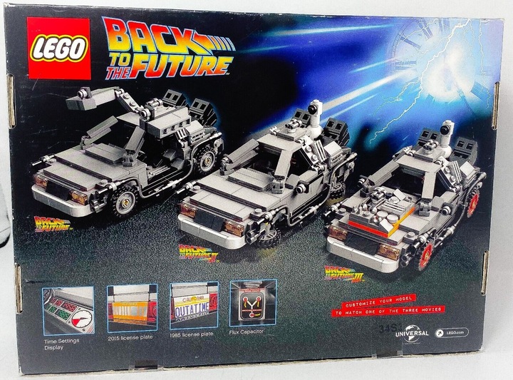 Immagine prodotto LEGO Macchina del tempo Cuusoo DeLorean (21103, LEGO Ideas)
