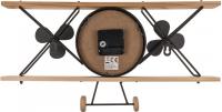 Actual product image Ootb airplane clock, Vintage look, out of black