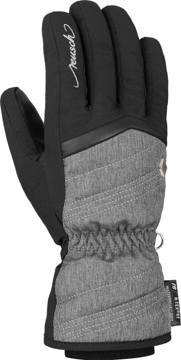 Immagine prodotto Reusch Guanti Lenda R-Tex Xt da donna, nero/grigio melange, 7,5 (7.5)