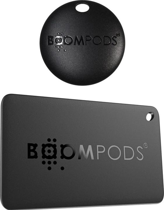 Produktbild Boompods Tag & Card Bundle Pack schwarz (iOS)
