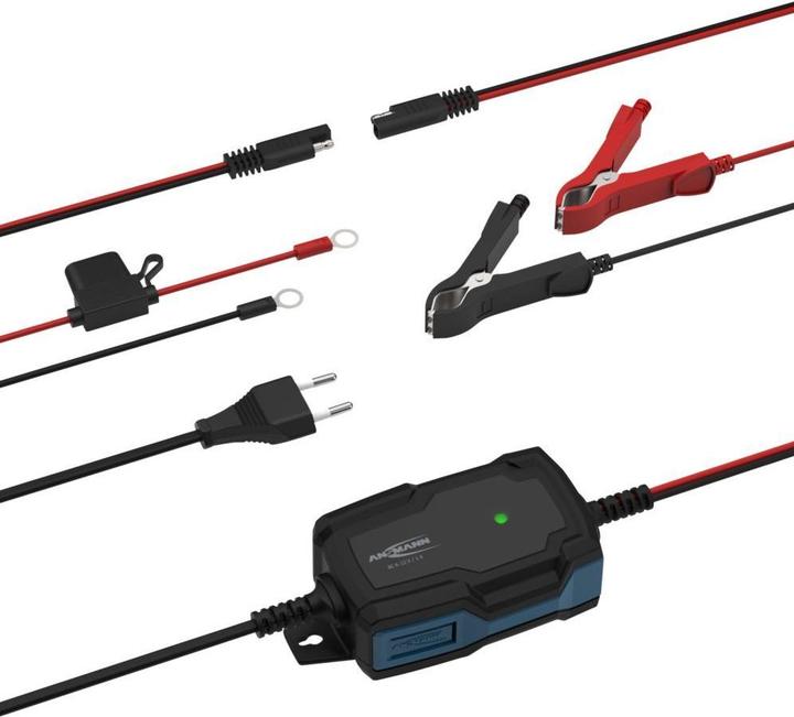 Actual product image Ansmann Charger for lead-acid batteries BC 6-12V / 1 A (6V, 12V, 1 A)