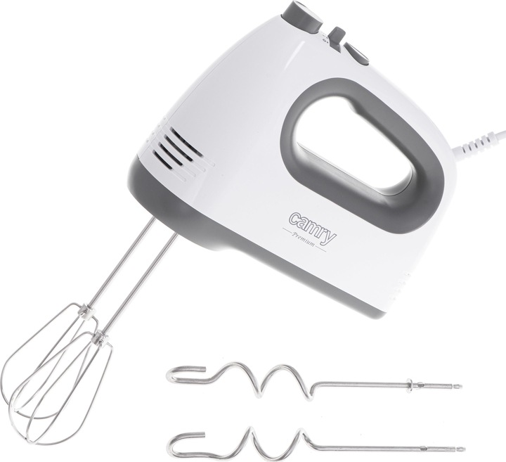 Image du produit Camry CR mixer Hand mixer Grey, White (750 W)