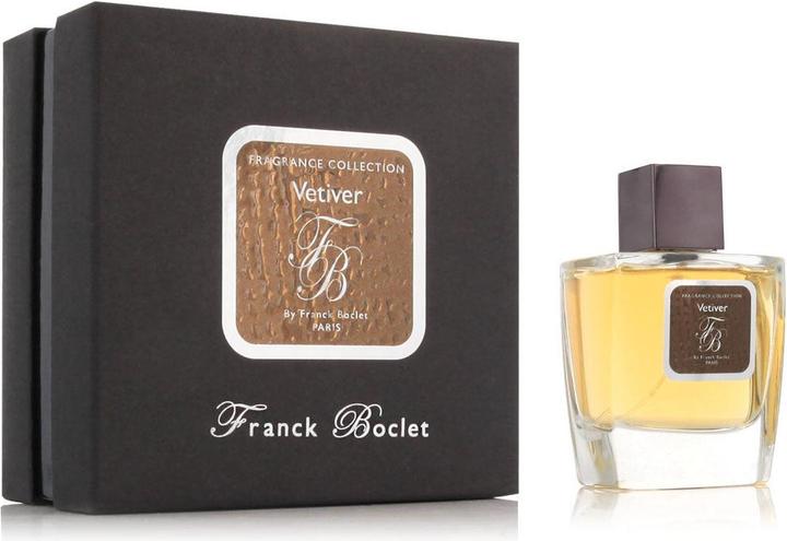 Actual product image Franck Boclet Vetiver by Eau de Parfum Spray (Unisex) 100 ml (Eau de parfum, 100 ml)