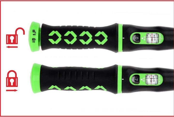 Produktbild KS Tools 512.0015 1/2" COMPETITION Ratschen-Drehmomentschlüssel, 20-200 Nm 512.0 (1/2", 20 Nm, 200 Nm)