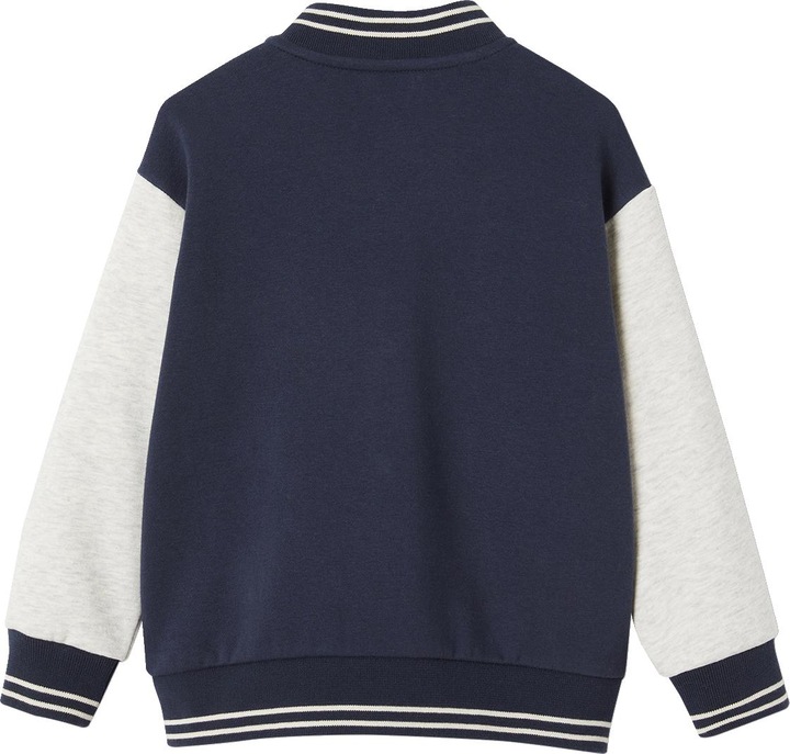 Actual product image Vertbaudet Jungen College-Sweatjacke mit Aufnäher Oeko-Tex (128)