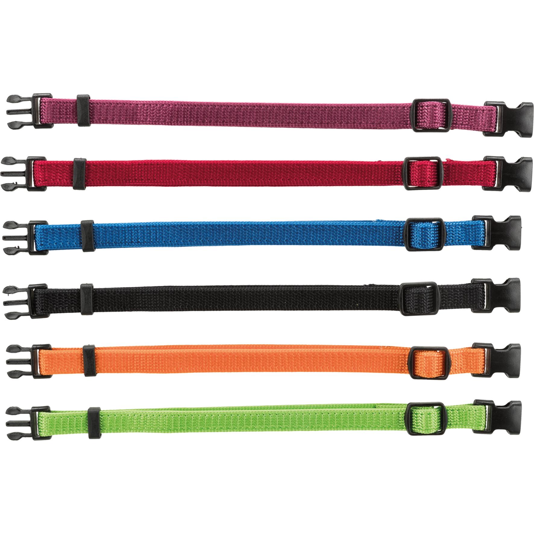 Meilleurs prix pour Colliers S-M 17 à 25 cm x 10 mm pour chiot, 6 couleurs différentes - Trixie - TR-15551