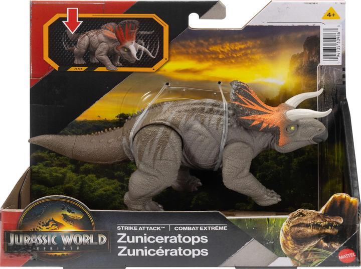 Actual product image Jurassic World - Rebirth Strike Attack - Zuniceratops