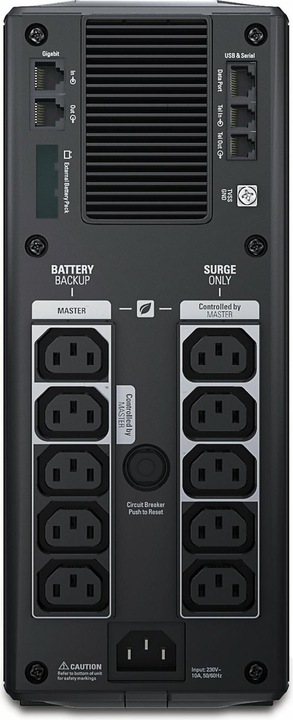 Actual product image APC Back-UPS Pro (1500 VA, 865 W, Line-interactive UPS)