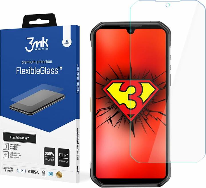 Actual product image 3MK FlexibleGlass do Ulefone Armor 11 5G (1 Piece, Ulefone Armor 11 5G)