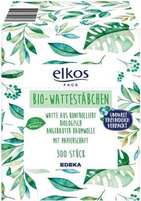 Image du produit Elkos Bâtonnets ouatés bio 300ST