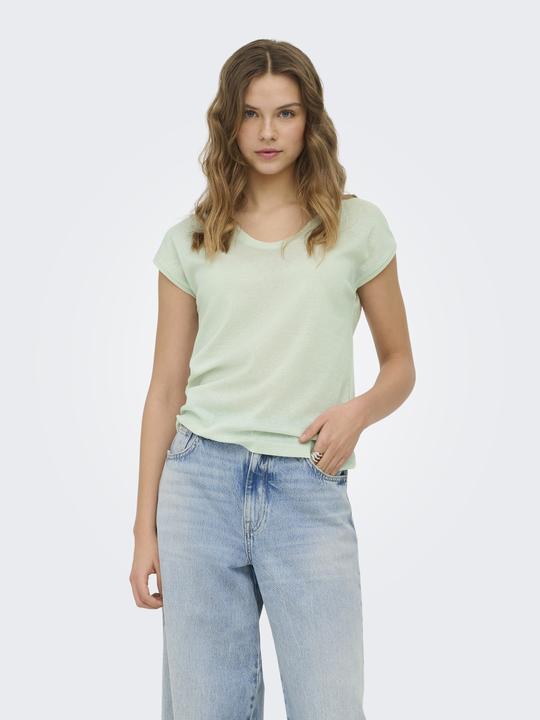 Immagine prodotto Only Onlsilvery S/S V Neck Lurex Top Jrs Noos (M)