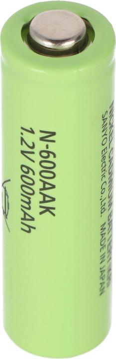 Produktbild Panasonic Akku Sanyo N-600AAK, N-600AAK Mignon AA NiCd (AA, 600 mAh)