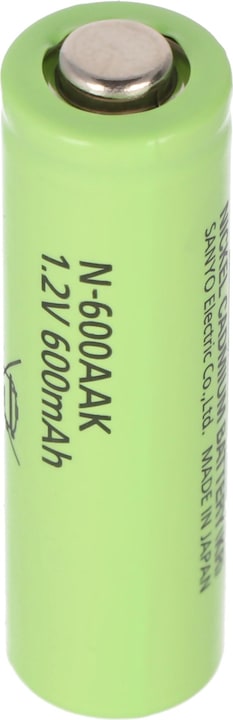 Produktbild Panasonic Akku Sanyo N-600AAK, N-600AAK Mignon AA NiCd (AA, 600 mAh)