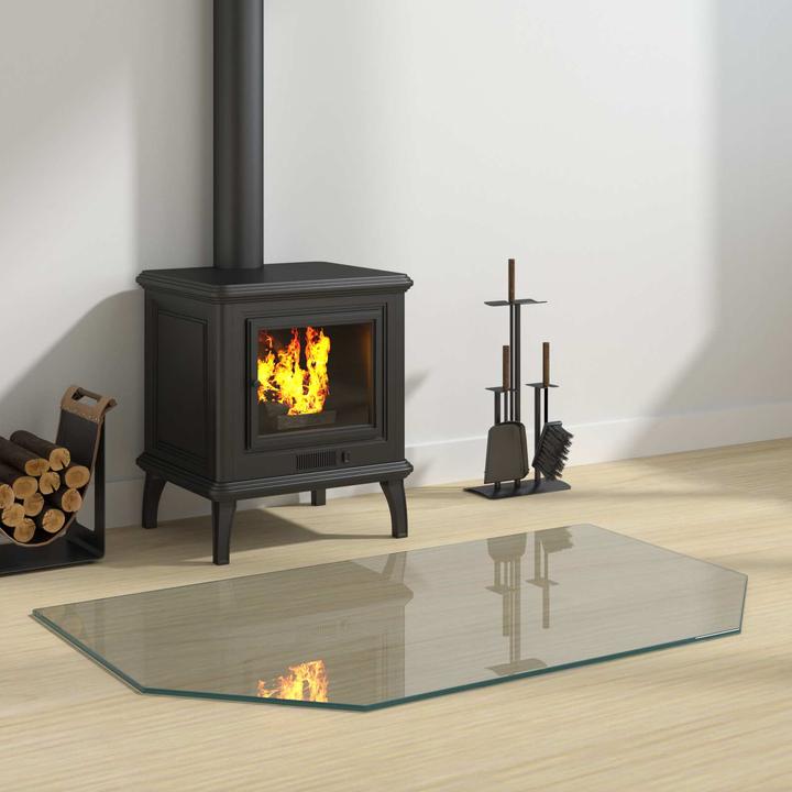 Produktbild vidaXL Feuerstelle Glasplatte (60 cm)