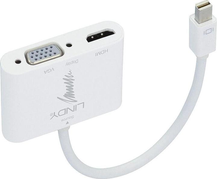 Produktbild Lindy Mini-DisplayPort 1.2 zu (VGA, HDMI, 10 cm)