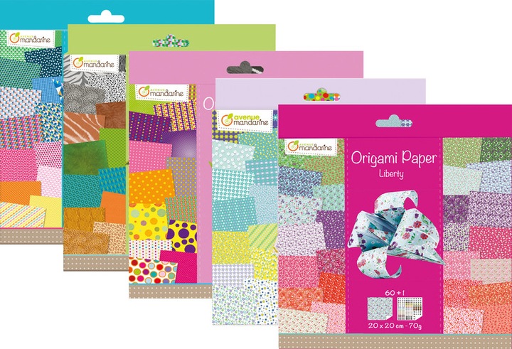 Immagine prodotto Avenue Mandarine Carta per origami (70 g/m², 60 x)