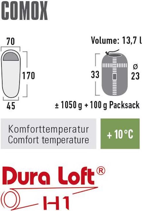Produktbild High Peak Comox (170 cm)