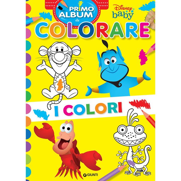 Immagine prodotto Disney Baby - Primo album da colorare - I colori (Italiano, Walt Disney, 2022)