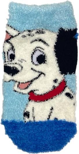 Actual product image Disney 101 Dalmatian puppies face - Fluffy socks (36 - 39)