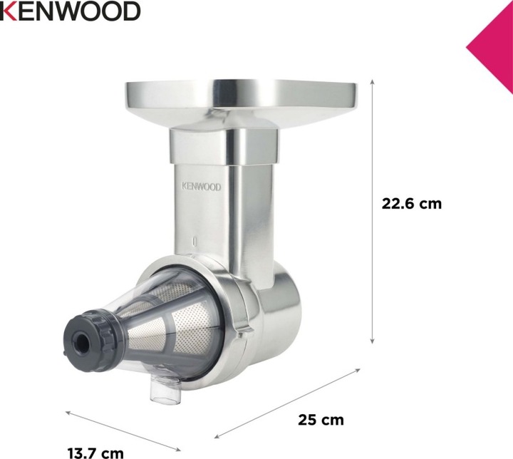 Actual product image Kenwood Berry press KAX644ME