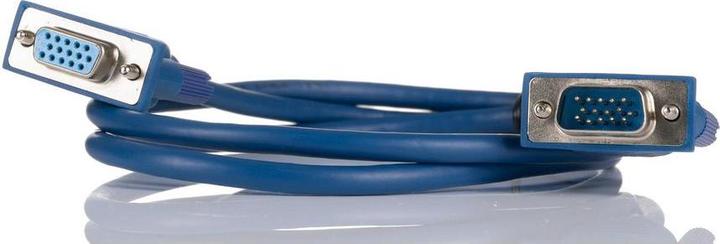 Produktbild RS PRO VGA-Kabel A VGA / Stecker B SVGA / Buchse, 1m (1 m)