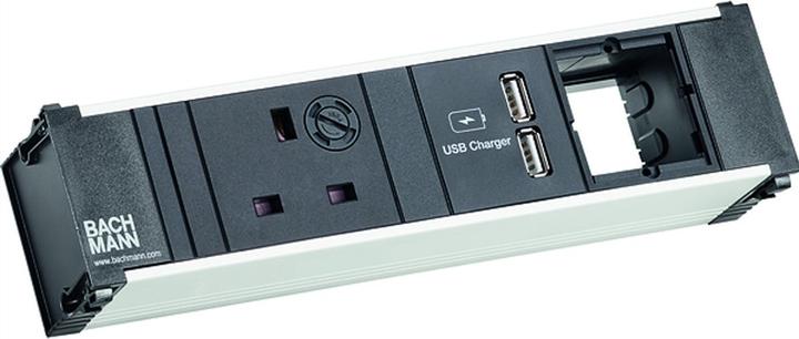 Produktbild Bachmann 912.1781 CONI 1xUK 3.15A 1xUSB Charger